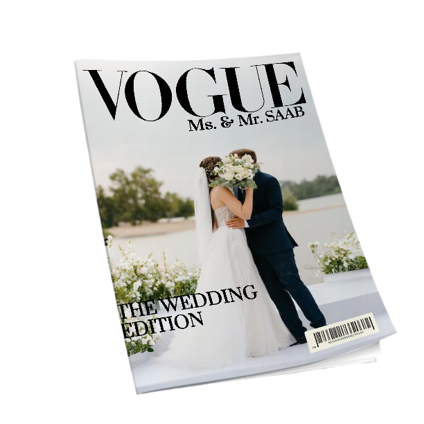 Our wedding magazine - Vogue Edition