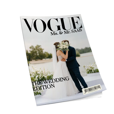 Our wedding magazine - Vogue Edition