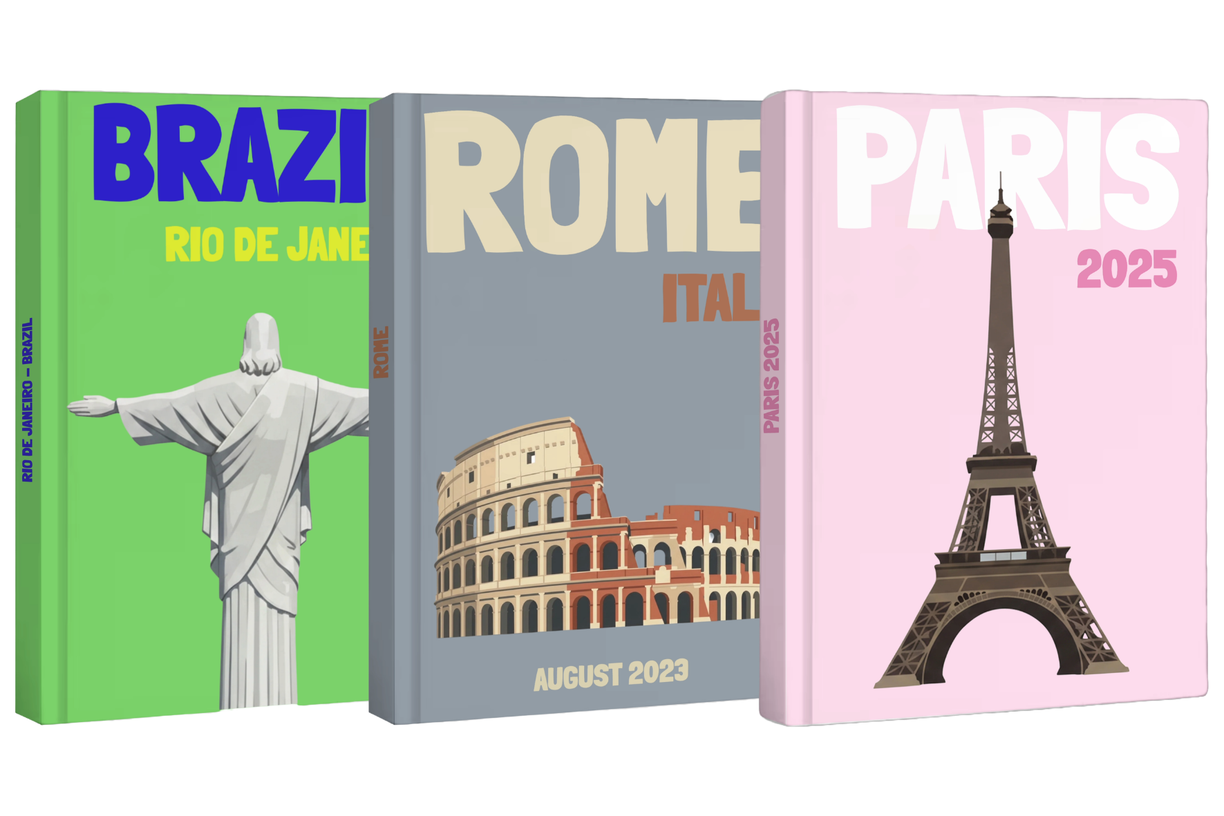 three books