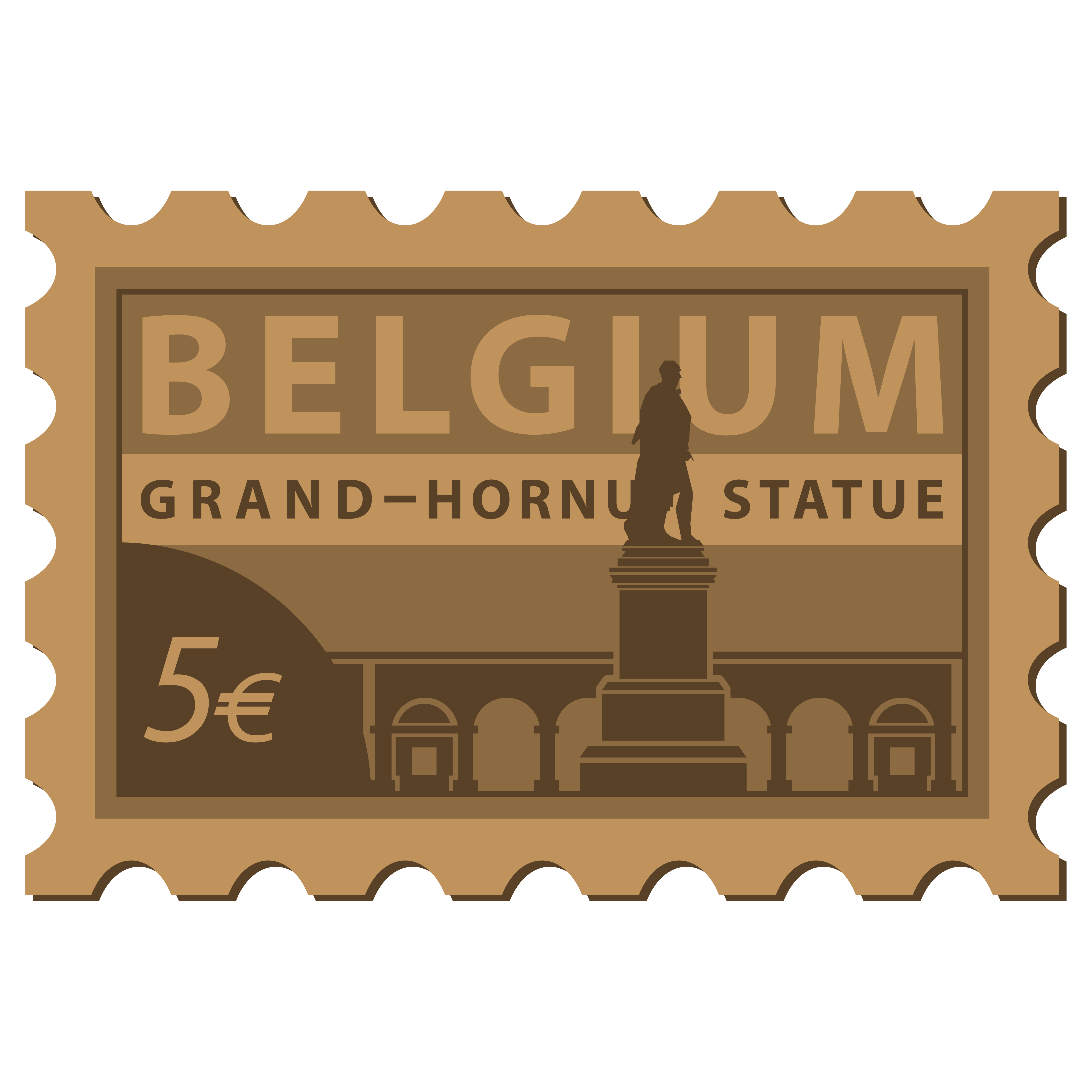 Belgium stamp