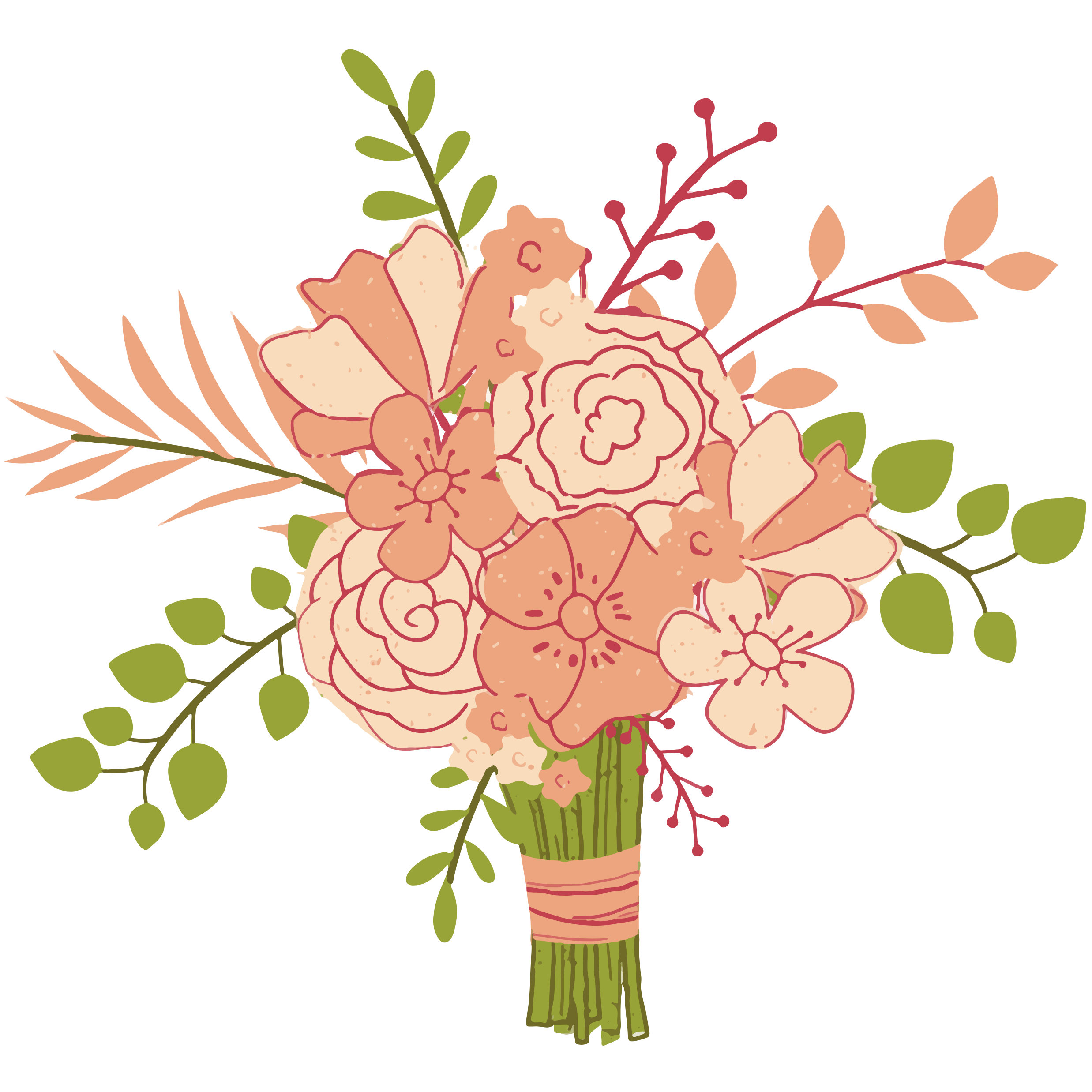 Wedding bouquet of flowers 2.0