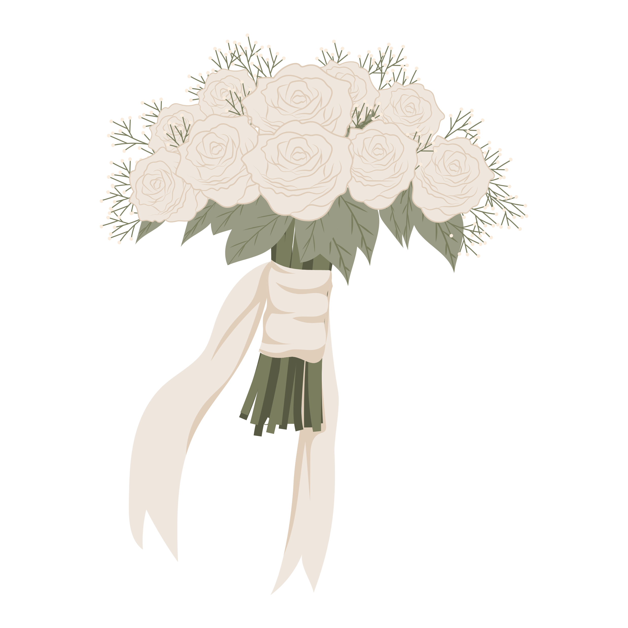 Wedding bouquet of flowers 3.0